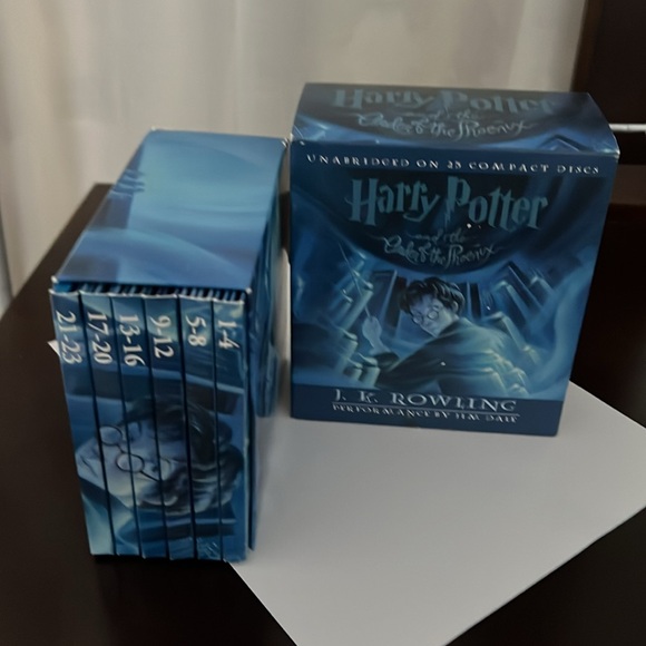 Harry Potter and the order of the Phoenix 23 compact discs - Picture 2 of 3